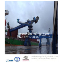 Continuous Vertical Screw Type Ship Unloader 800t/h with conveying system